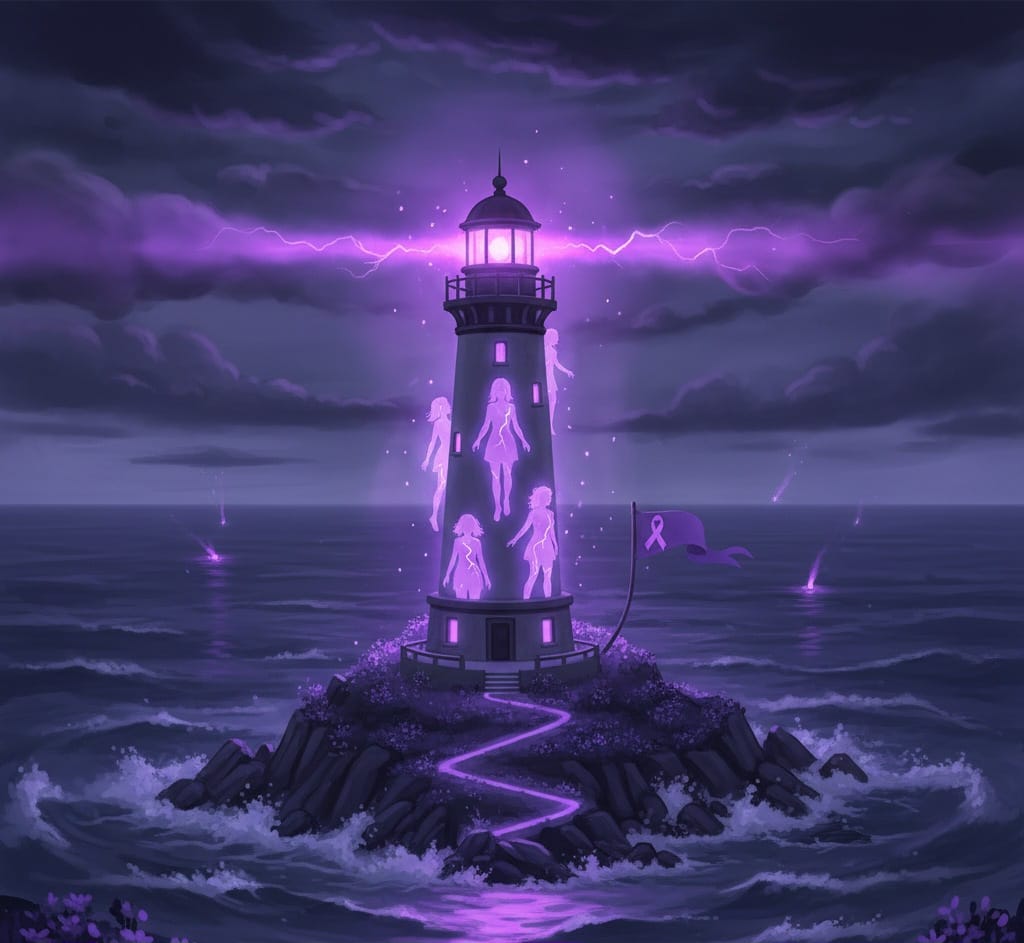 Faro de Luz Violeta